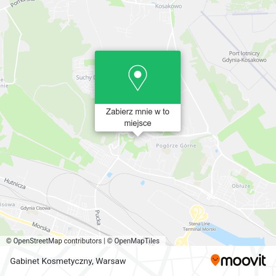 Mapa Gabinet Kosmetyczny