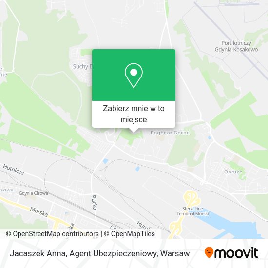 Mapa Jacaszek Anna, Agent Ubezpieczeniowy