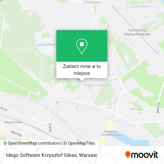 Mapa Idego Software Krzysztof Gibas