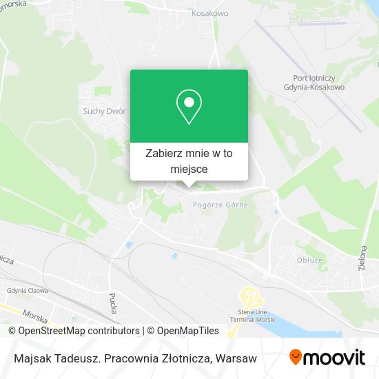 Mapa Majsak Tadeusz. Pracownia Złotnicza