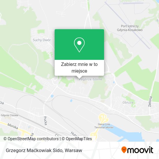 Mapa Grzegorz Maćkowiak Sido