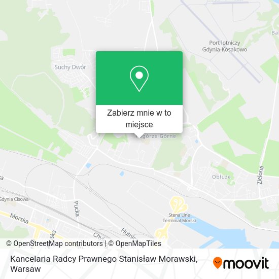 Mapa Kancelaria Radcy Prawnego Stanisław Morawski