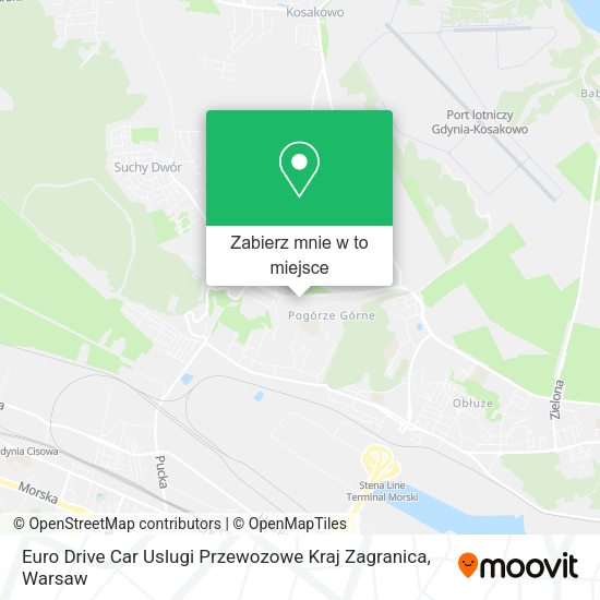 Mapa Euro Drive Car Uslugi Przewozowe Kraj Zagranica