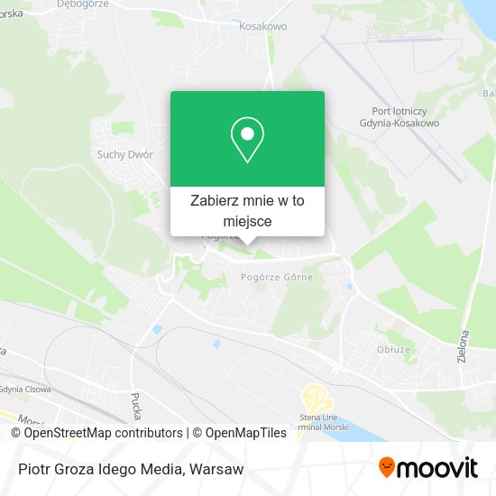 Mapa Piotr Groza Idego Media