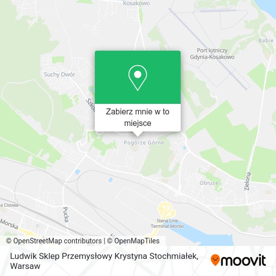 Mapa Ludwik Sklep Przemysłowy Krystyna Stochmiałek