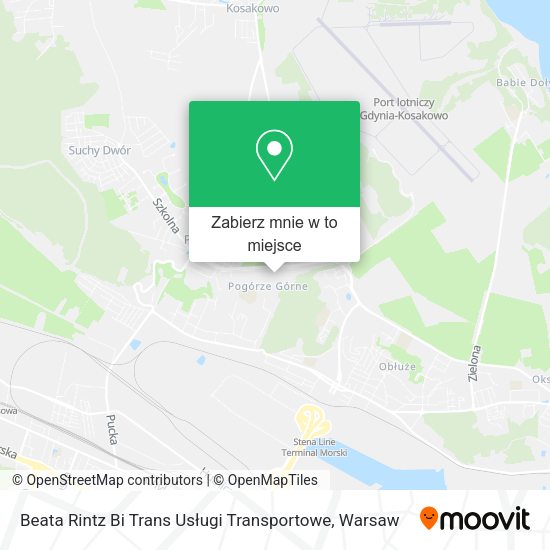 Mapa Beata Rintz Bi Trans Usługi Transportowe