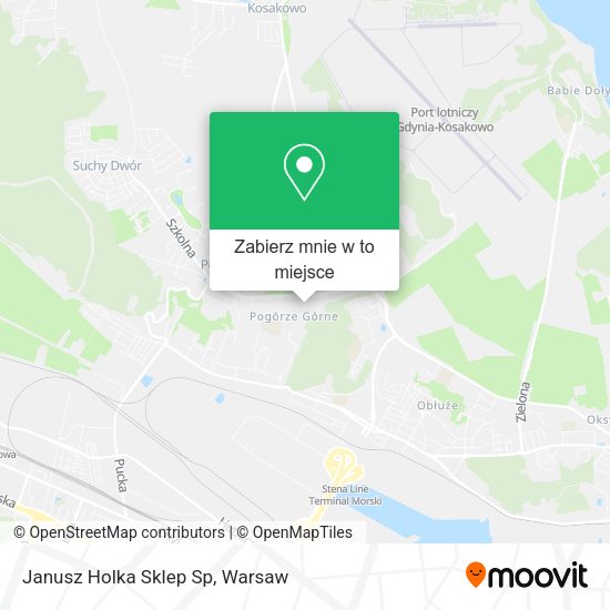 Mapa Janusz Holka Sklep Sp