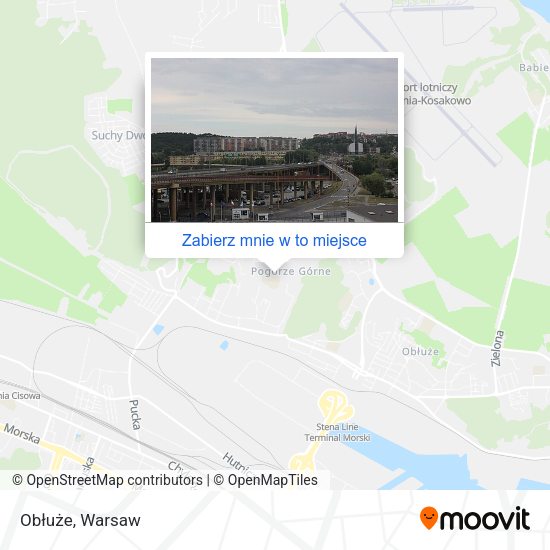 Mapa Obłuże