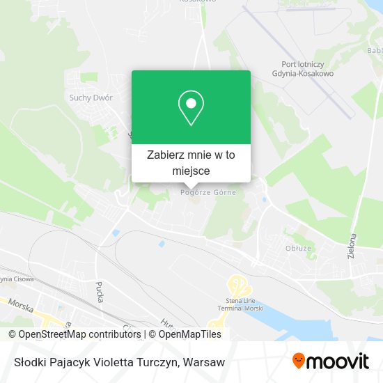 Mapa Słodki Pajacyk Violetta Turczyn