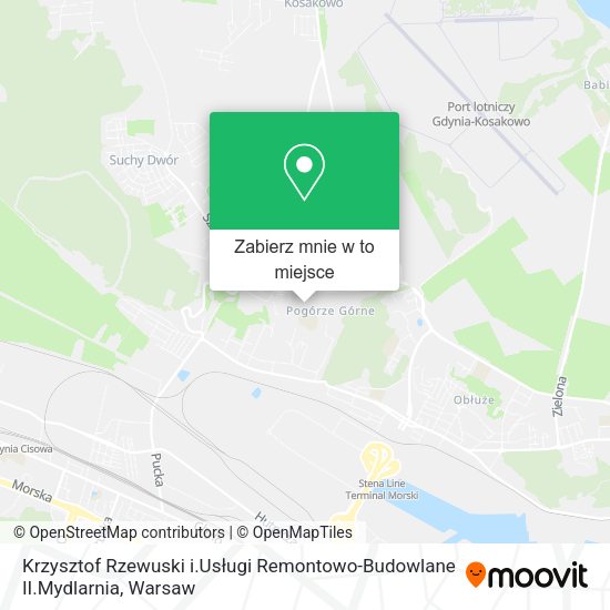 Mapa Krzysztof Rzewuski i.Usługi Remontowo-Budowlane II.Mydlarnia