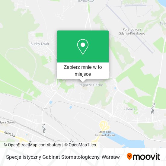 Mapa Specjalistyczny Gabinet Stomatologiczny