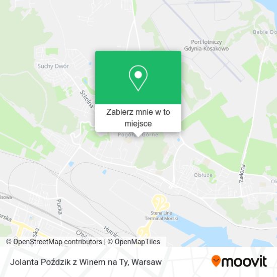 Mapa Jolanta Poździk z Winem na Ty