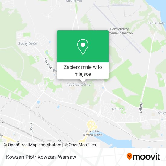 Mapa Kowzan Piotr Kowzan