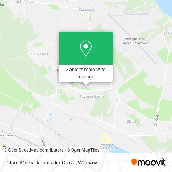 Mapa Glam Media Agnieszka Groza