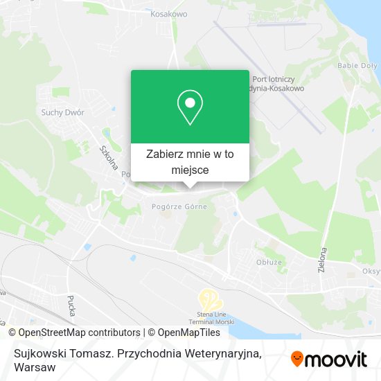 Mapa Sujkowski Tomasz. Przychodnia Weterynaryjna