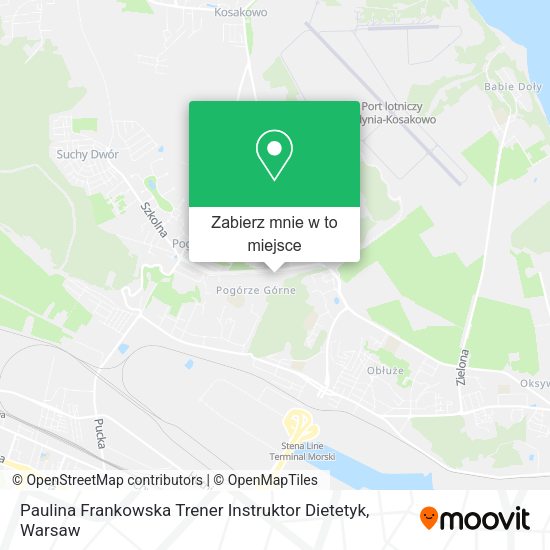 Mapa Paulina Frankowska Trener Instruktor Dietetyk