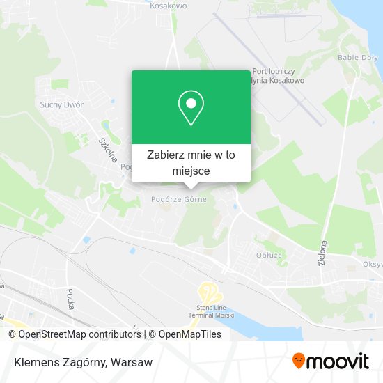 Mapa Klemens Zagórny