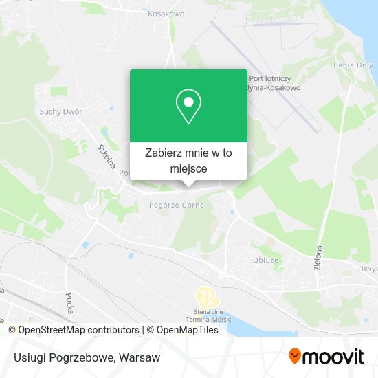 Mapa Uslugi Pogrzebowe