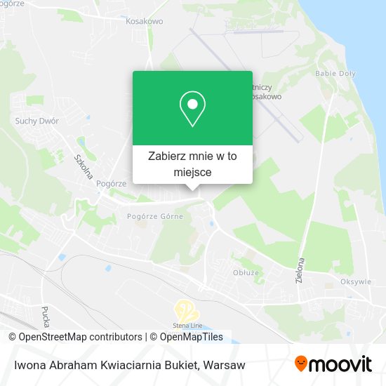 Mapa Iwona Abraham Kwiaciarnia Bukiet