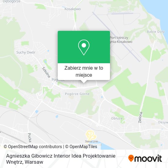 Mapa Agnieszka Gibowicz Interior Idea Projektowanie Wnętrz