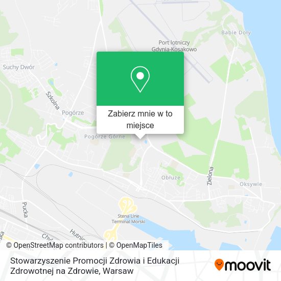 Mapa Stowarzyszenie Promocji Zdrowia i Edukacji Zdrowotnej na Zdrowie