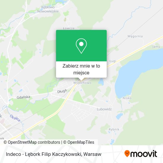 Mapa Indeco - Lębork Filip Kaczykowski