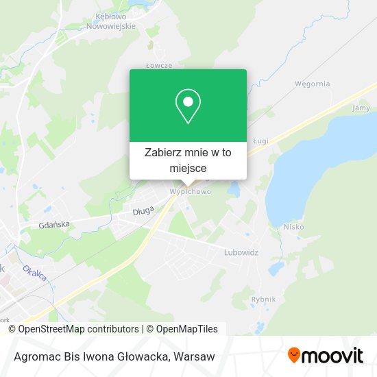 Mapa Agromac Bis Iwona Głowacka