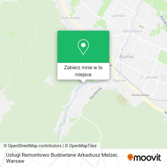 Mapa Usługi Remontowo Budowlane Arkadiusz Melzer