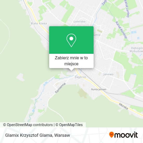 Mapa Glamix Krzysztof Glama