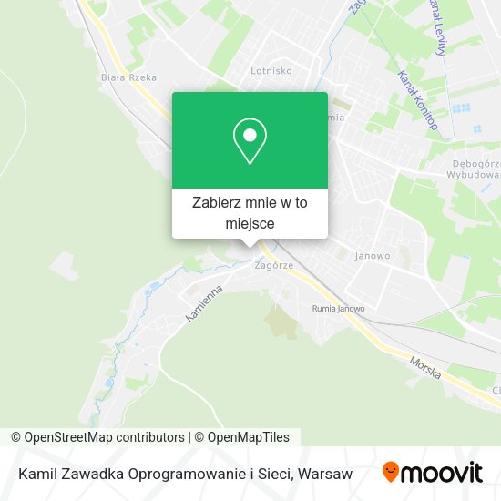 Mapa Kamil Zawadka Oprogramowanie i Sieci