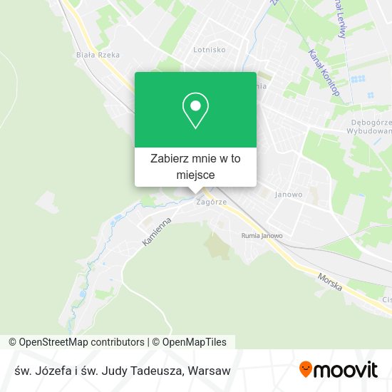 Mapa św. Józefa i św. Judy Tadeusza