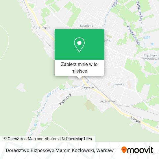 Mapa Doradztwo Biznesowe Marcin Kozłowski