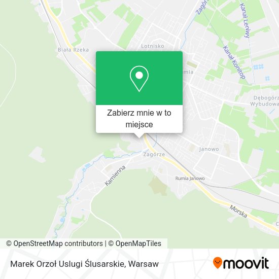 Mapa Marek Orzoł Uslugi Ślusarskie