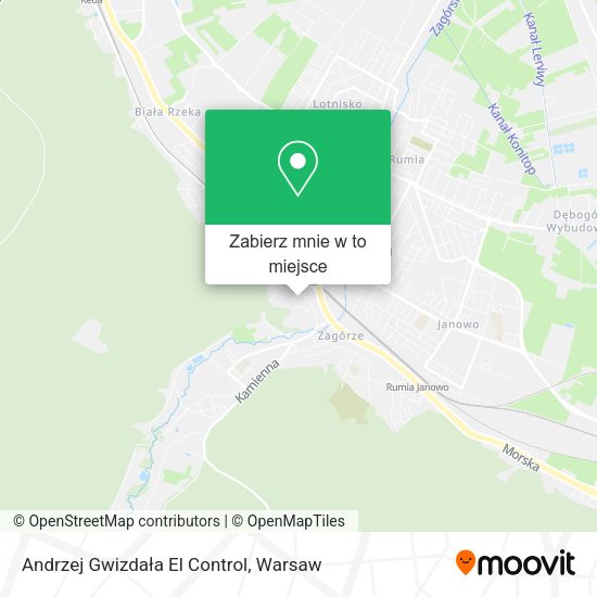 Mapa Andrzej Gwizdała El Control