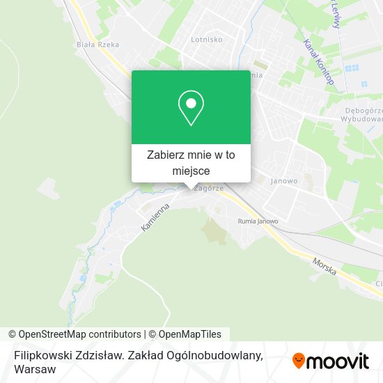 Mapa Filipkowski Zdzisław. Zakład Ogólnobudowlany