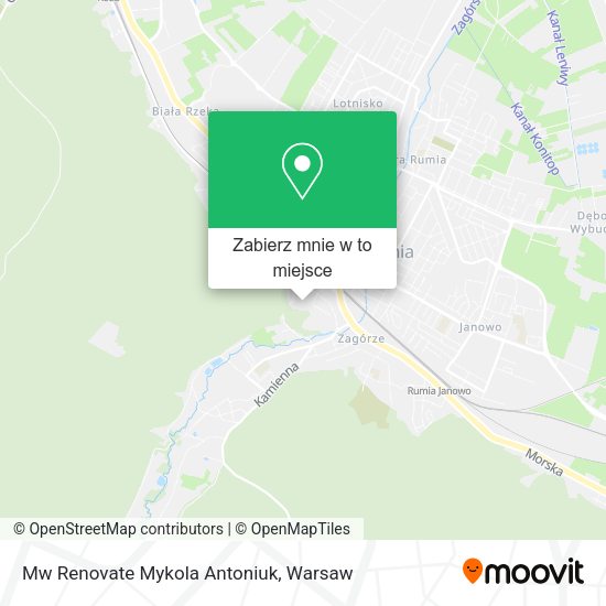 Mapa Mw Renovate Mykola Antoniuk