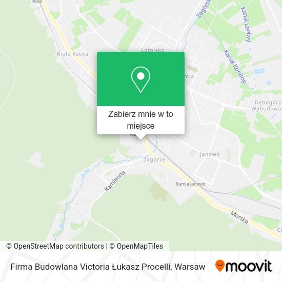 Mapa Firma Budowlana Victoria Łukasz Procelli