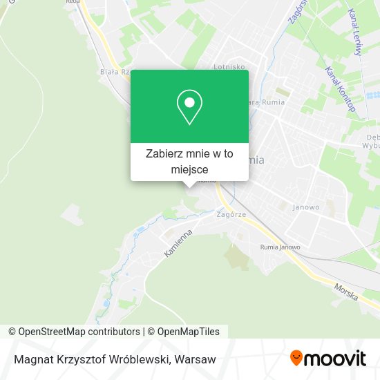 Mapa Magnat Krzysztof Wróblewski