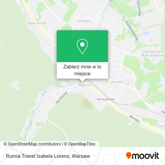 Mapa Rumia Travel Izabela Lorenc