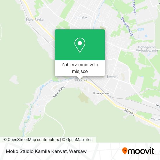 Mapa Moko Studio Kamila Karwat