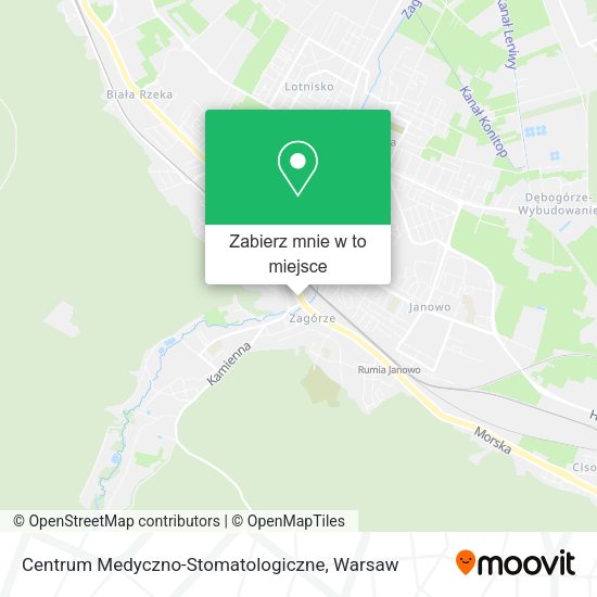 Mapa Centrum Medyczno-Stomatologiczne