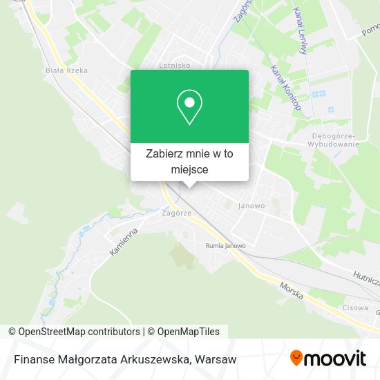 Mapa Finanse Małgorzata Arkuszewska