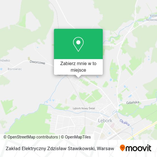 Mapa Zakład Elektryczny Zdzisław Stawikowski