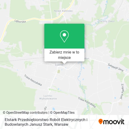 Mapa Elstark Przedsiębiorstwo Robót Elektrycznych i Budowlanych Janusz Stark