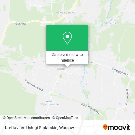 Mapa Krefta Jan. Usługi Stolarskie