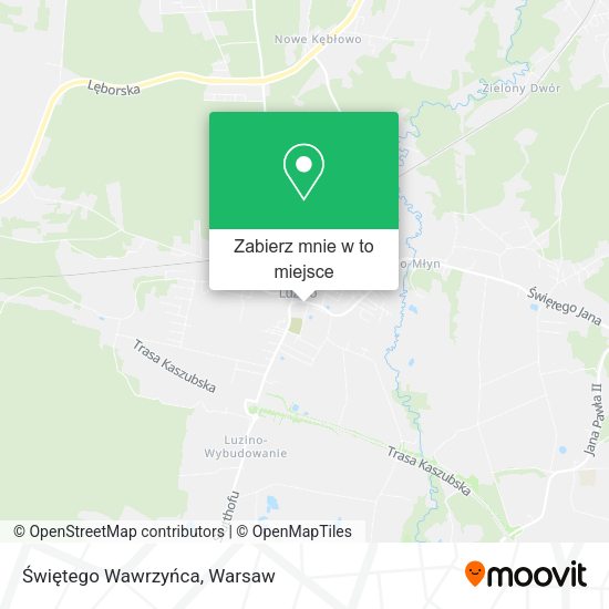 Mapa Świętego Wawrzyńca