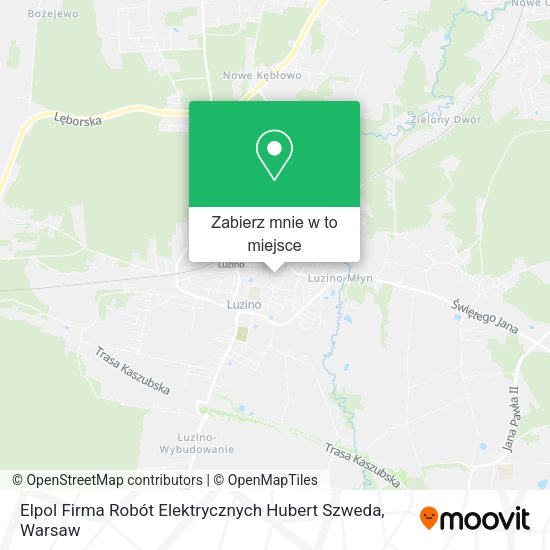 Mapa Elpol Firma Robót Elektrycznych Hubert Szweda