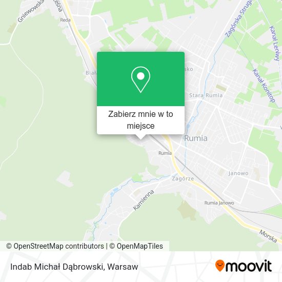 Mapa Indab Michał Dąbrowski