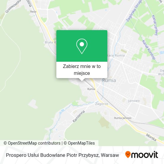 Mapa Prospero Usłui Budowlane Piotr Przybysz