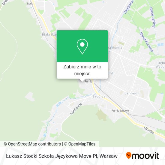 Mapa Łukasz Stocki Szkoła Językowa Move Pl